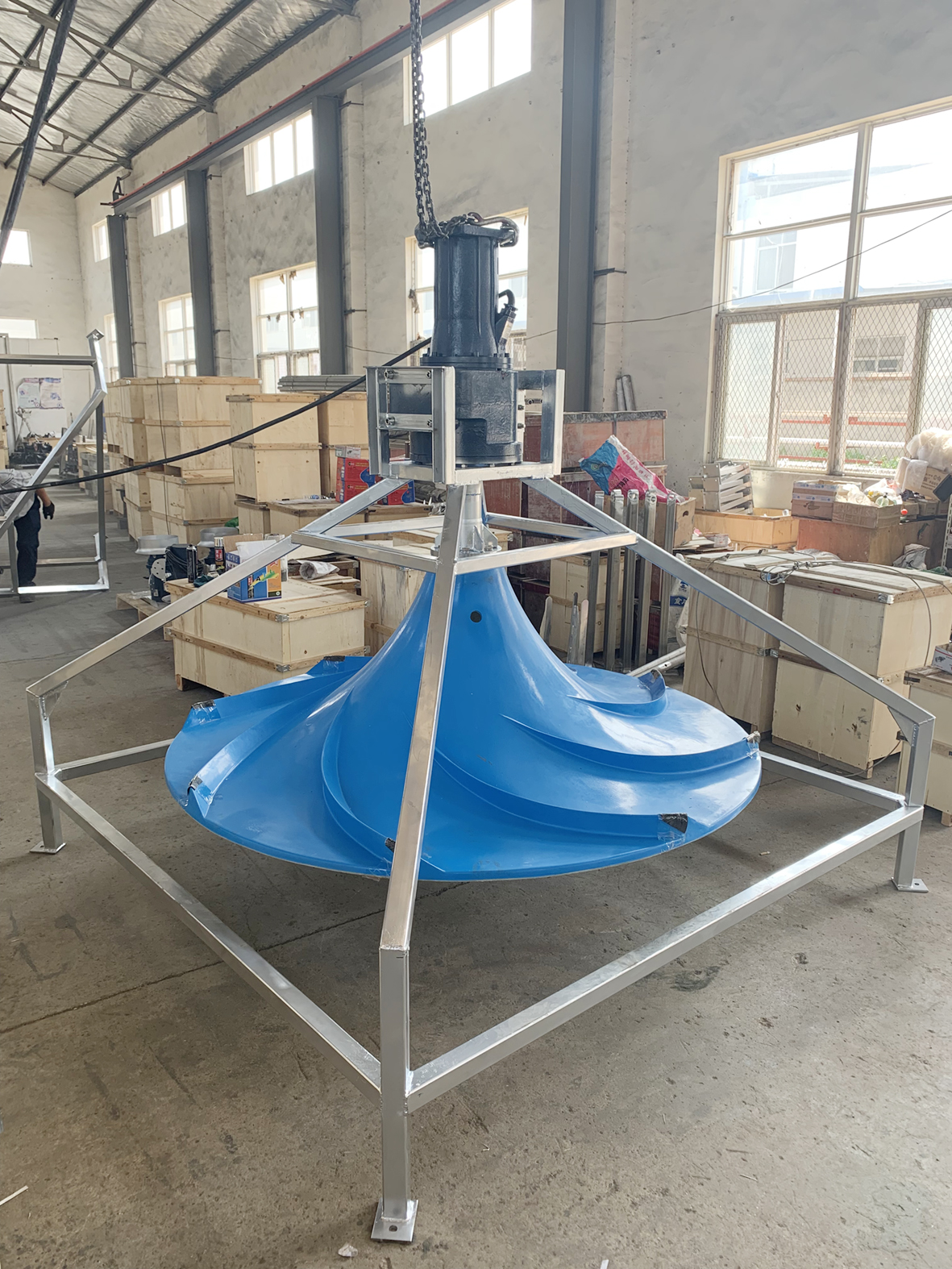 潛水雙曲面攪拌機與其它攪拌設備相比，優(yōu)勢在哪里？ | 南京藍寶石環(huán)保